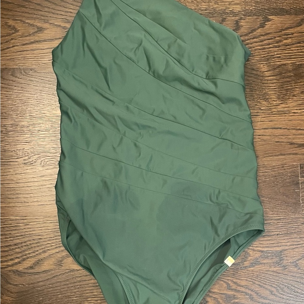 Summersalt Green One-Piece and Swimsuit